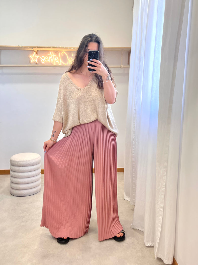 PANTALON AMPLE ROSE